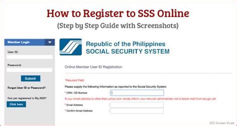 how to register to sss